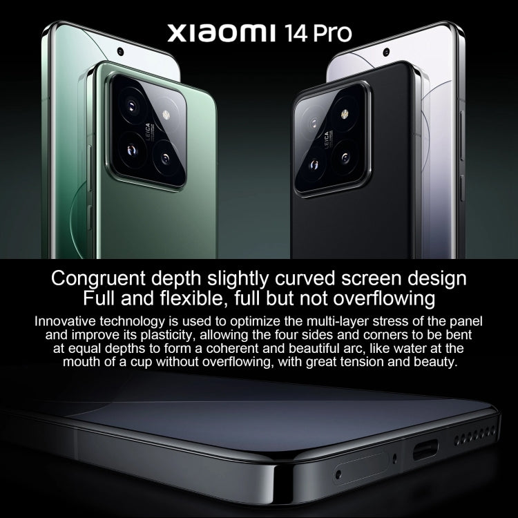 Xiaomi 14 Pro, 6.73 inch Xiaomi HyperOS Snapdragon 8 Gen 3 Octa Core 4nm up to 3.3GHz, NFC, Network: 5G Xiaomi 14 Pro, 6.73 inch Xiaomi HyperOS Snapdragon 8 Gen 3 Octa Core 4nm up to 3.3GHz, NFC, Network: 5G